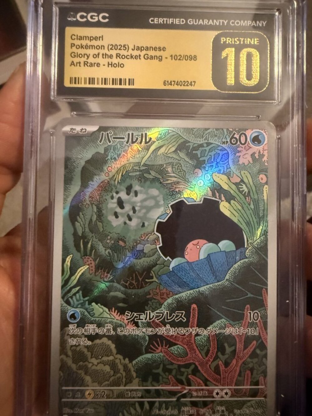 FIVE Certified Japanese Pokémon cards